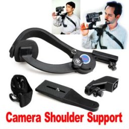 Hand Free Shoulder Pad Support Stabilizer 5KG for Camcorder and Camera