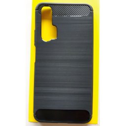 TPU maska BRUSHED za Huawei Honor 20 Pro 2019 (6.26") crna