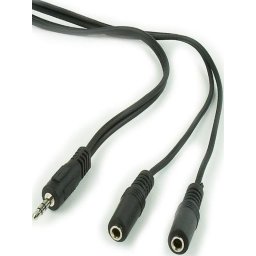 Audio adapter 1 x 3.5mm muški na 2 x 3.5mm ženski stereo 10cm audio splitter kabl Gembird CCA-415 5m