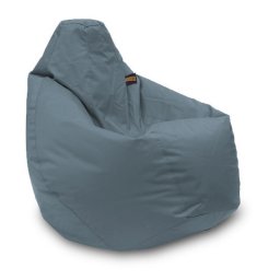 Lazy Bag - fotelje - prečnik 90 cm - Tamno sivi