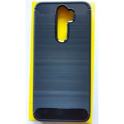 TPU maska BRUSHED za Xiaomi REDMI Note 8 Pro 2019 (6.53") crna
