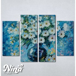 Slike na platnu Cvece u vazi Nina240_4