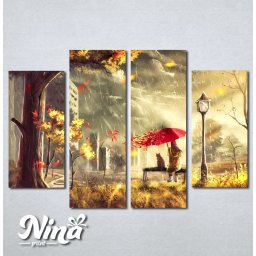 Slike na platnu Devojcica i macka Nina243_4