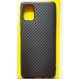 TPU CARBON 0,3mm maska za Samsung SM-A515F, Galaxy A51 2020 (6.5") crna