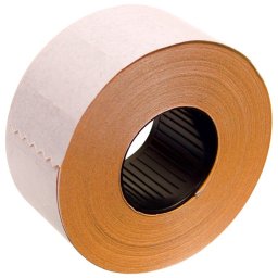 Jedermen etikete u rolni 26x16mm četvrtaste dvoredne pk36 Printex narandžaste