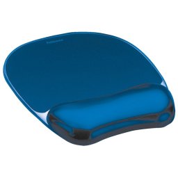 Podloga za miša ergonomska-gel Fellowes 9114120 plava blister