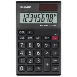 Kalkulator komercijalni 8 mesta Sharp EL-310AN-WH crni blister