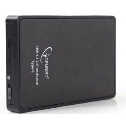 x-EE2-U31S-1 * Gembird USB 3.1 Externo kuciste za 2.5" SATA hard diskove, Type-C, metalno, (1139) FO