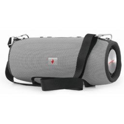 x-SPK-BT-06-GR Gembird Portable Bluetooth speaker 2x5W USB, SD with powerbank function, grey FO
