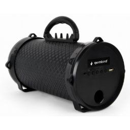 SPK-BT-12 Gembird Portable Bluetooth speaker BOOM 5W, USB, SD with equalizer function, black FO