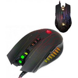 x-A4-Q81-CIRCUIT * A4Tech Bloody Gejmerski Mis, NEON X-Glide, 500-3200 Dpi, USB 128mm (1214)