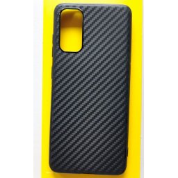 TPU maska CARBON 0.3mm ultra tanka za Samsung Galaxy S20 2020 (6.2") crna