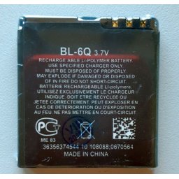 Baterija BL-6Q za Nokia 6700 Classic