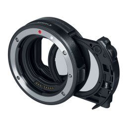 Canon Drop-In Filter Mount Adapter EF-EOS R with CPL Filter