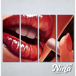 Slike na platnu Usne Nina248_4