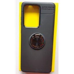 TPU Magnet RING maska za Samsung Galaxy S20 Ultra 2020 (6.9") crna