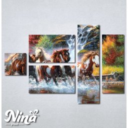 Slike na platnu Konji art Nina249_5