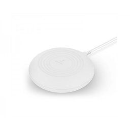 PROMATE Cloud-Qi Smart wireless punjač sa Led svetlom beli