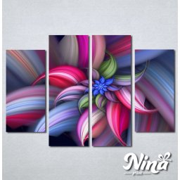 Slike na platnu Šarena apstrakcija Nina251_4