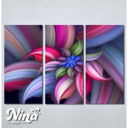 Slike na platnu Šarena apstrakcija Nina251_3