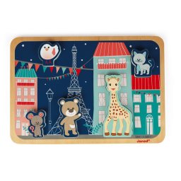 Drvene slagalice - Sophie la girafe