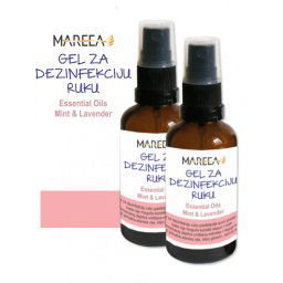 GEL ZA DEZINFEKCIJU I SUVO PRANJE RUKU Mint & Lavender 50ML