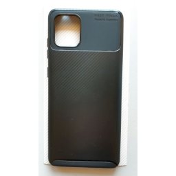 TPU maska CARBON za Samsung SM-N770F, Galaxy Note 10 Lite 2020, A81 (6.7") crna