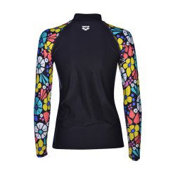 W RUSHVEST L/S BLACK MAJICA