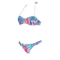 W ALLOVER BANDEAU PINK