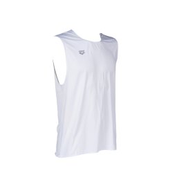 M A ONE SLEEVESS TEE WHITE