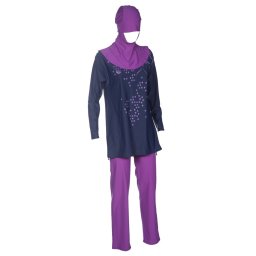 W HALIMA COVER UP NAVY ŽENSKI KUPAĆI KOSTIM