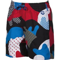 CAMO JR BOXER RED