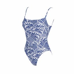 W ALLOVER SQUARED NECK ONE PIECE KUPAĆI ZA ŽENE