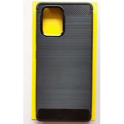 TPU maska BRUSHED za Samsung SM-G770F, Galaxy S10 LITE 2020, A91 2020 (6.7") crna