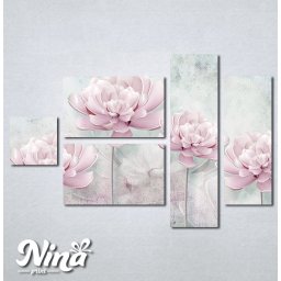 Slike na platnu Svetlo lila cvet Nina261_5