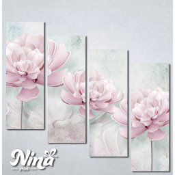 Slike na platnu Svetlo lila cvet Nina261_4