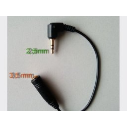 Audio adapter RJA 2,5mm muški na 3,5mm ženski (utičnica) PT-01