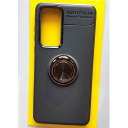 TPU Magnet RING maska za Huawei P40 2020 (6.1") crna