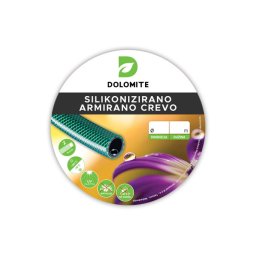 Baštensko armirano silikonizirano pvc crevo 1/2" 50M - Dolomite
