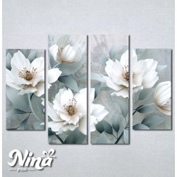Slike na platnu Beli cvet Nina262_4