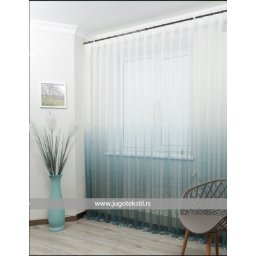 Zavesa Ombre Tirkiz