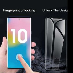 Zaštitno staklo 5D FULL GLUE s RUPOM za Samsung SM-N975F, Galaxy Note 10 Plus 2019 (6.8") zakrivljeno