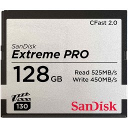 SanDisk 128GB Extreme PRO CFast 2.0 525MB/s