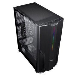 Kućište FIGHTER V310, bez napajanja, 12cm ARGB ring ventilator, black