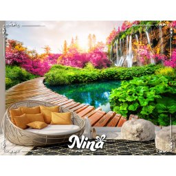 Foto tapet Staza ka vodopadu Tapet221