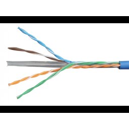 SCHRACK KABL INST.CAT.6 U/UTP - 300 MHZ, 4X2XAWG-23, PVC, PLAVI / HSKU423P15