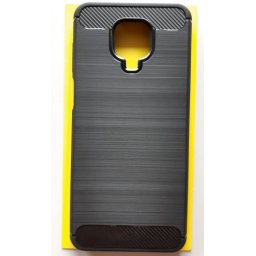 TPU maska BRUSHED za Xiaomi Redmi Note 9 Pro 2020, Redmi Note 9S (6.67") crna
