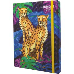 FASCIKLA SA GUMOM A4 3D BOX JUNGLE OP*
