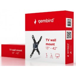 Nosač TV fiksni, tilt 15 - 42" Gembird WM-42T-05 , VESA 200 x 200 max, nosivost do 20 kg