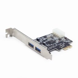Kartica za 2 USB porta 3.0, USB 3.0 PCI-Express host adapter, Gembird UPC-30-2P